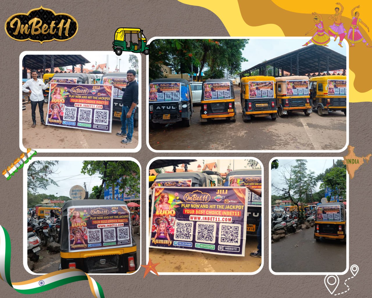 Inbet11 Tuk-tuk India